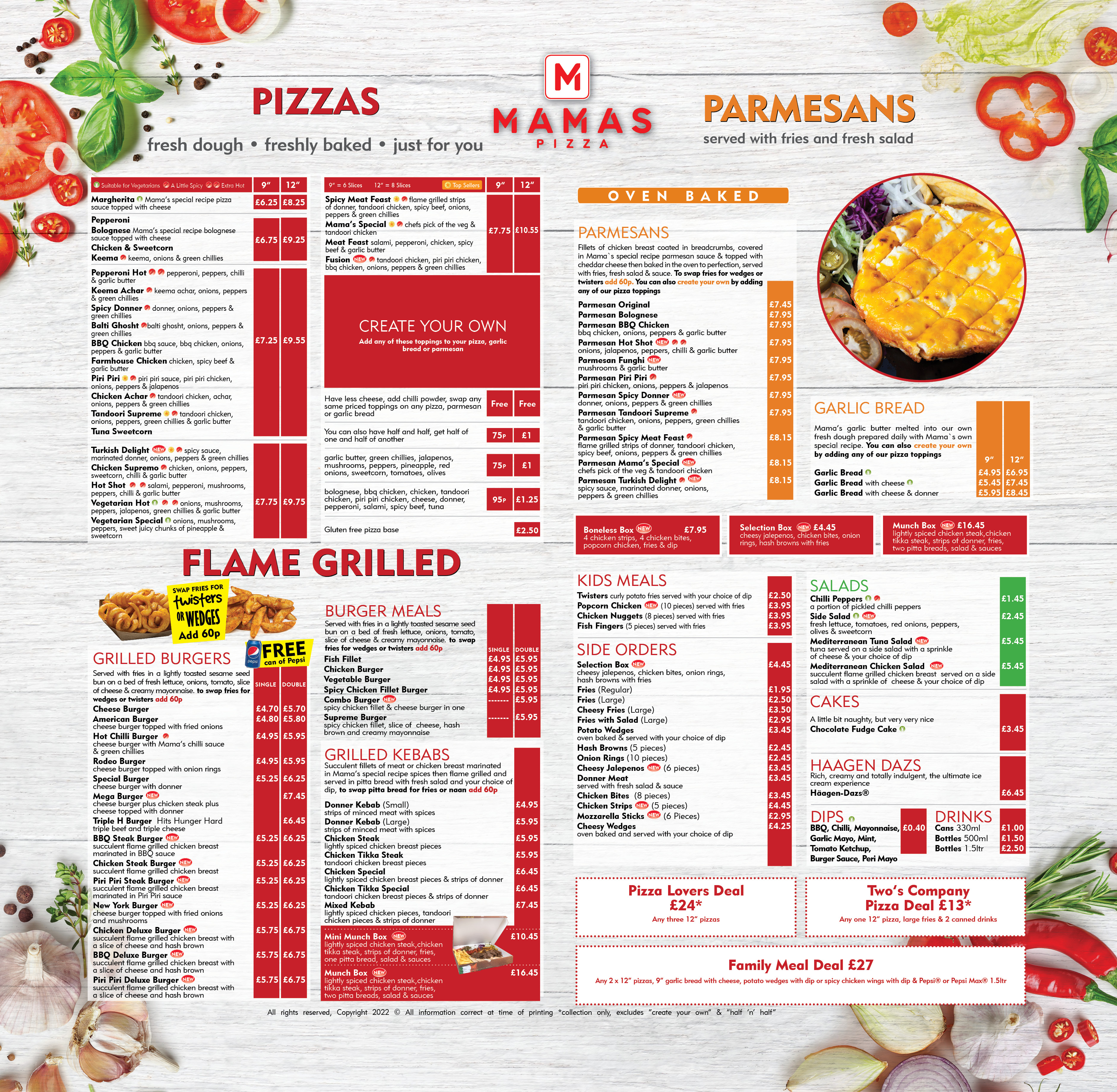 Mamas Pizza